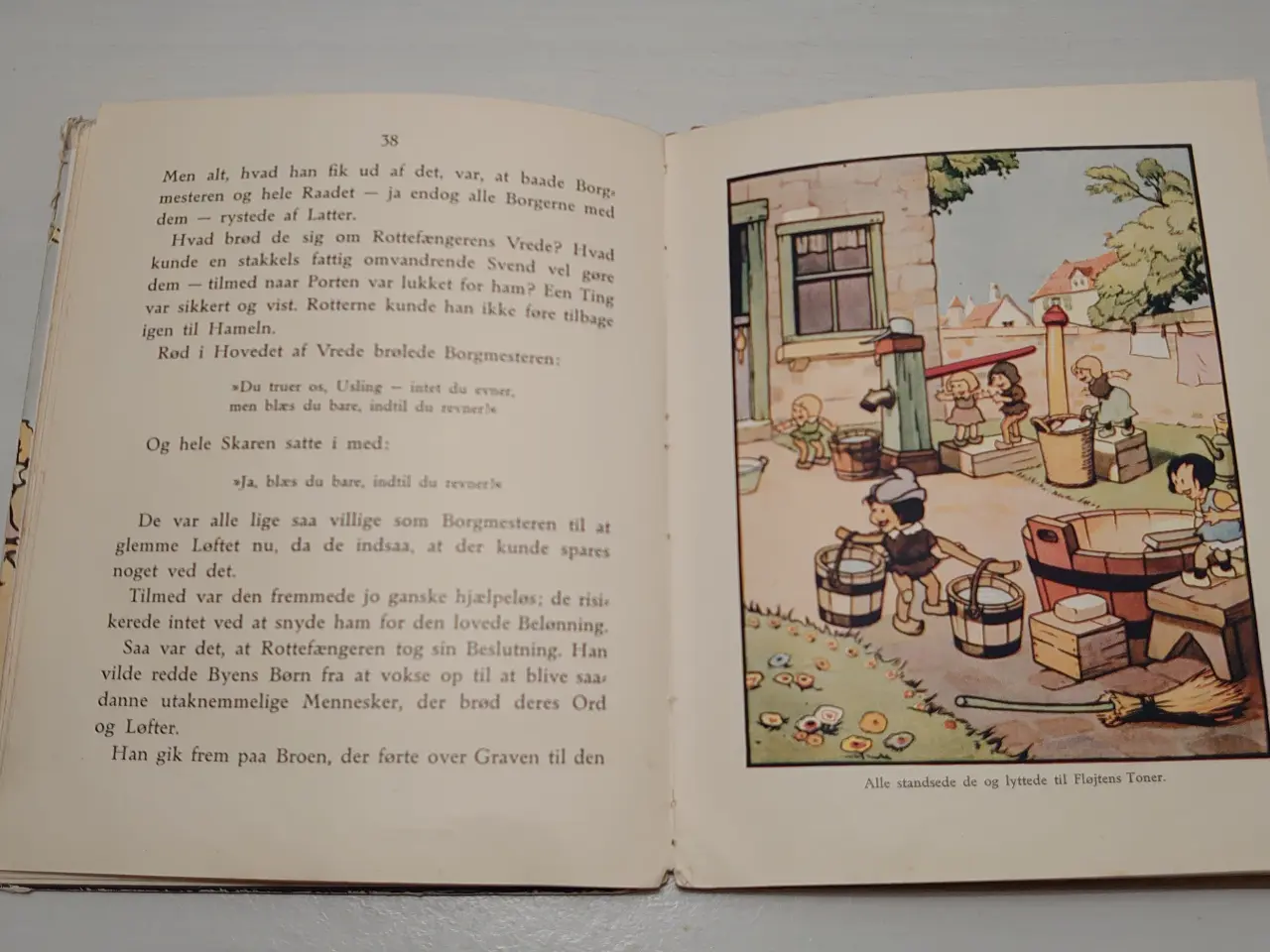 Billede 6 - W.Disney:Rottefængeren fra Hameln. Gyldendal 1935