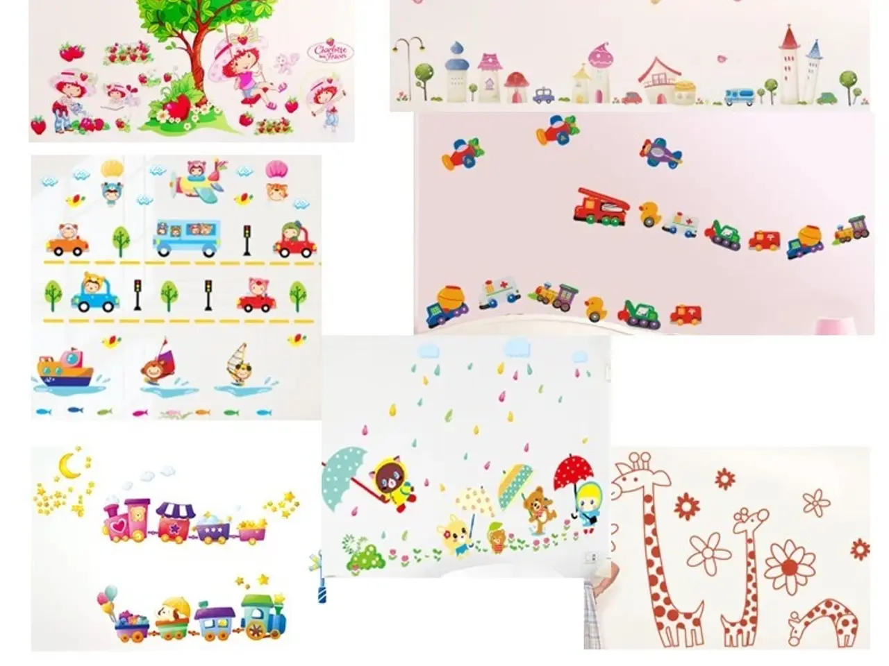 Billede 1 - Parti med 740 wallstickers