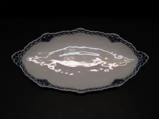 Prinsesse Asiet Oval 25x12 cm (lxb) - RC. 613