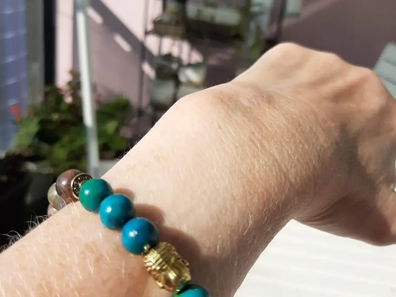 Billede 3 - Armbånd med Buddah (alloy)Charm. Multifarvet 