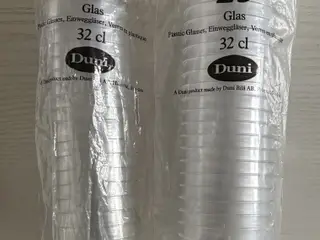 Duni engangs plasticglas 32 cl