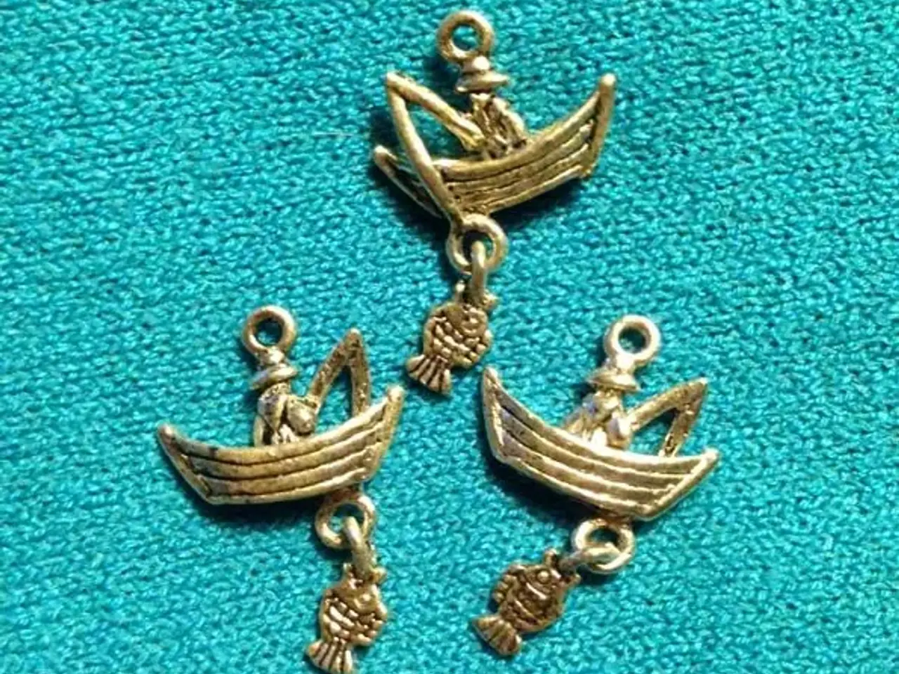 Billede 1 - Smykkedele # CHARMS # LYSTFISKER # BID