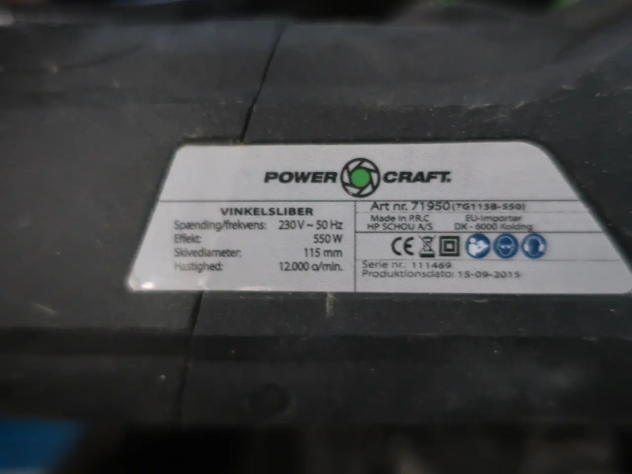Billede 2 - Vinkelsliber power craft