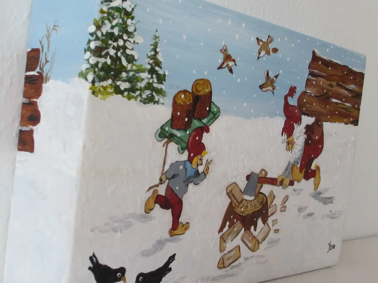 Billede 2 - KUNSTKLODS nr. R 14