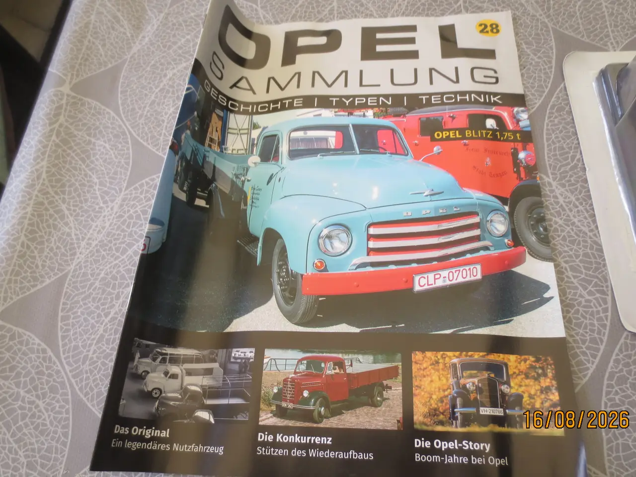Billede 3 - 1 stk Ny Modelbil OPEL Blitz