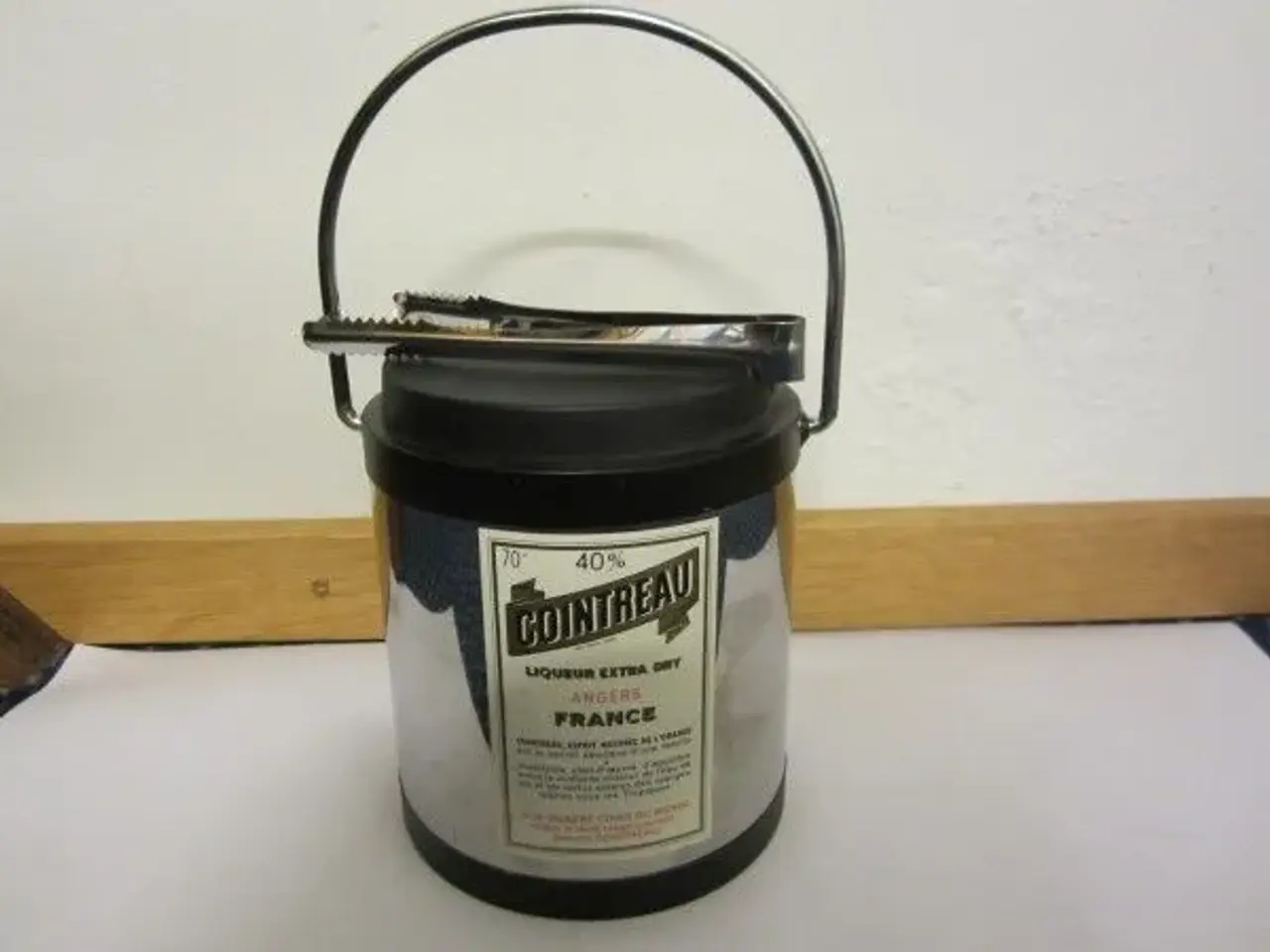 Billede 1 - is spand med tang fra cointreau blank