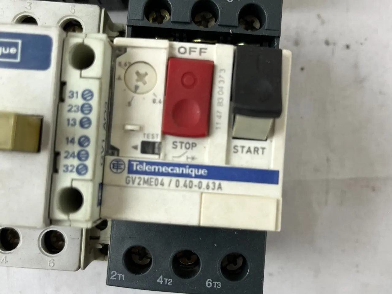 Billede 4 - Telemecanique GV1-M06 GV2ME04 Motor Starter parti