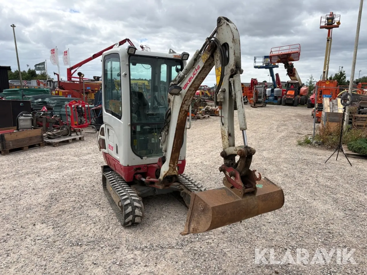 Billede 4 - Gravemaskine Takeuchi TB216 med kabine
