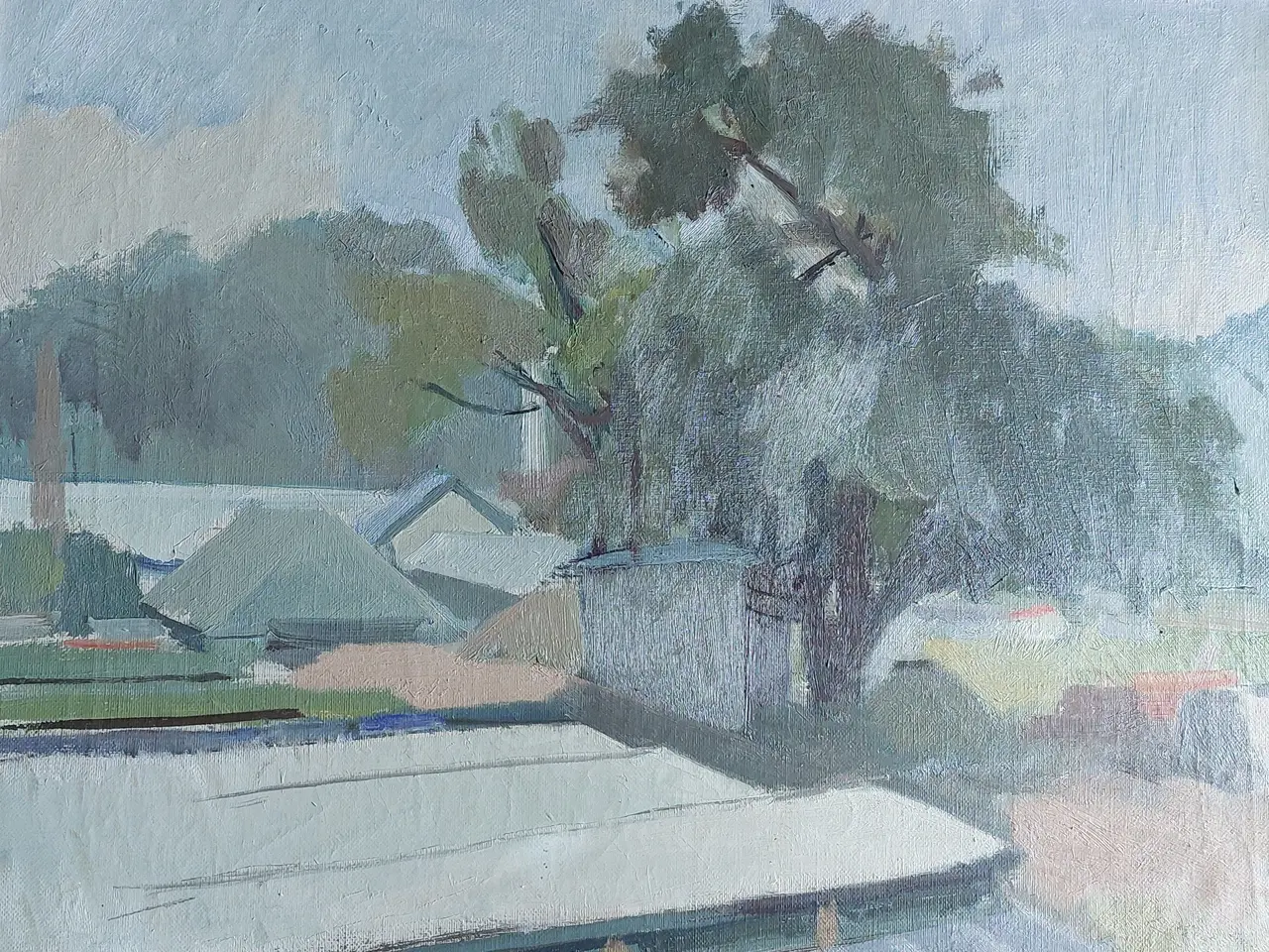 Billede 2 - VICTOR ISBRAND - ( 1897 - 1989 ) - oliemaleri