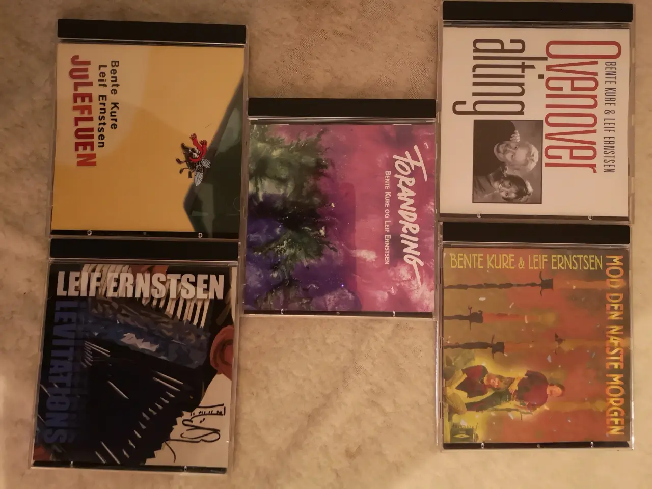 Billede 1 - 5 x Bente Kure/Leif Ernstsen cd'er