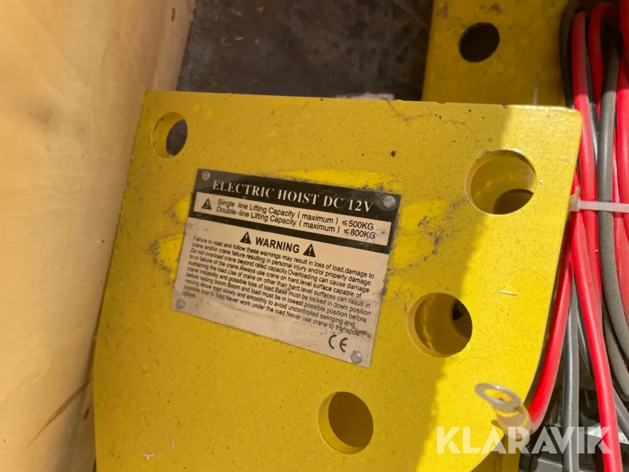 Billede 11 - Elektrisk hejs DC12V HP1000
