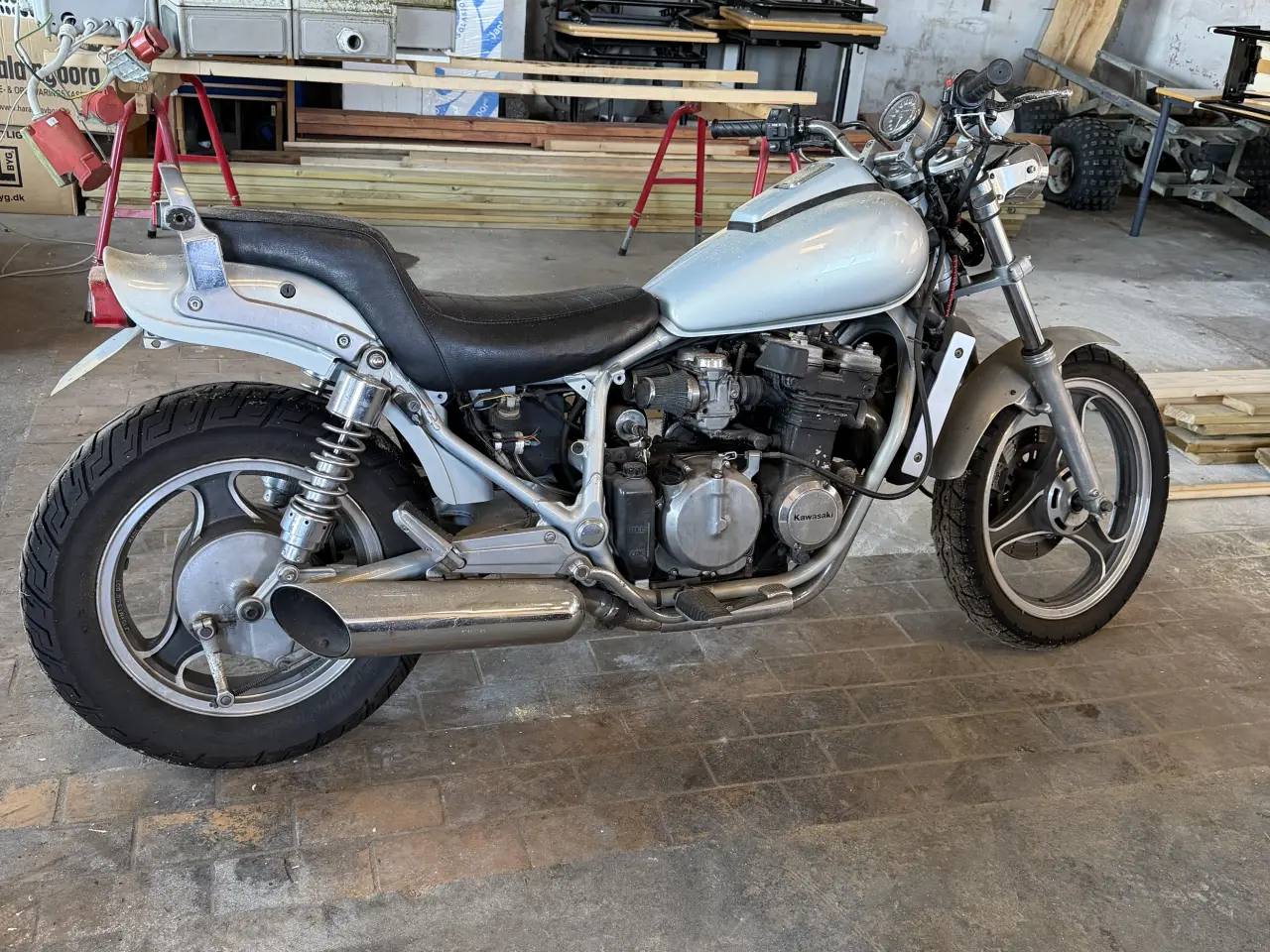 Billede 1 - Rigtig fin veteran-Kawasaki sælges