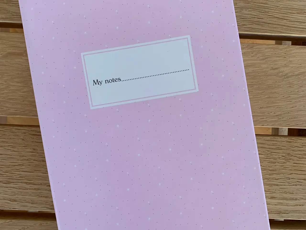 Billede 1 - Exercere notesbog 