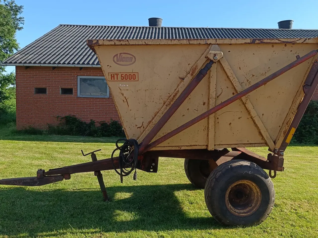 Billede 1 - Vicon 5 tons tipvogn