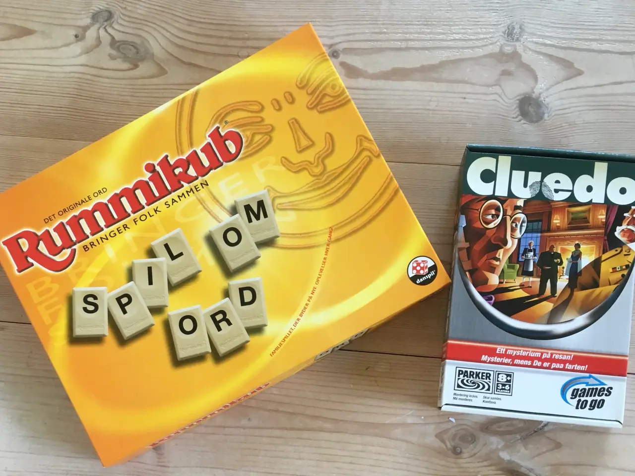 Billede 1 - Spil - Cluedo og Rummikub spil om ord