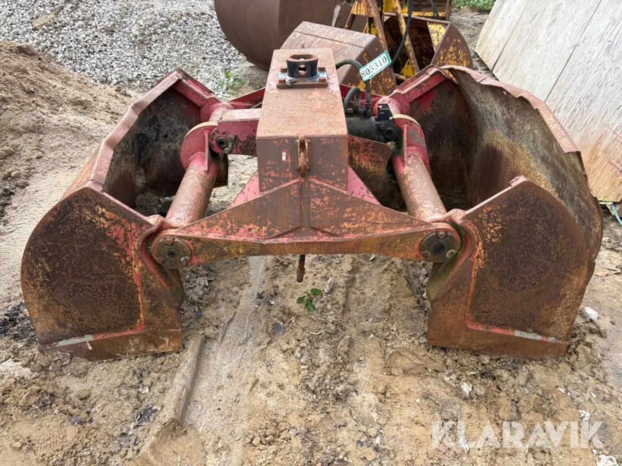 Billede 3 - Hydrauliske grabbe til lastbilkran, 4 Styk