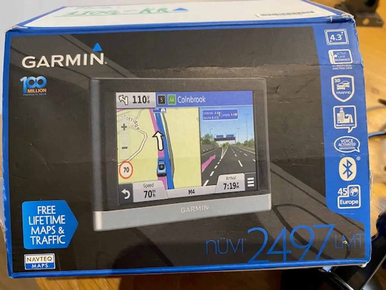 Billede 4 - GAMIN GPS 4,3 TOMMER EUROPA LIFT