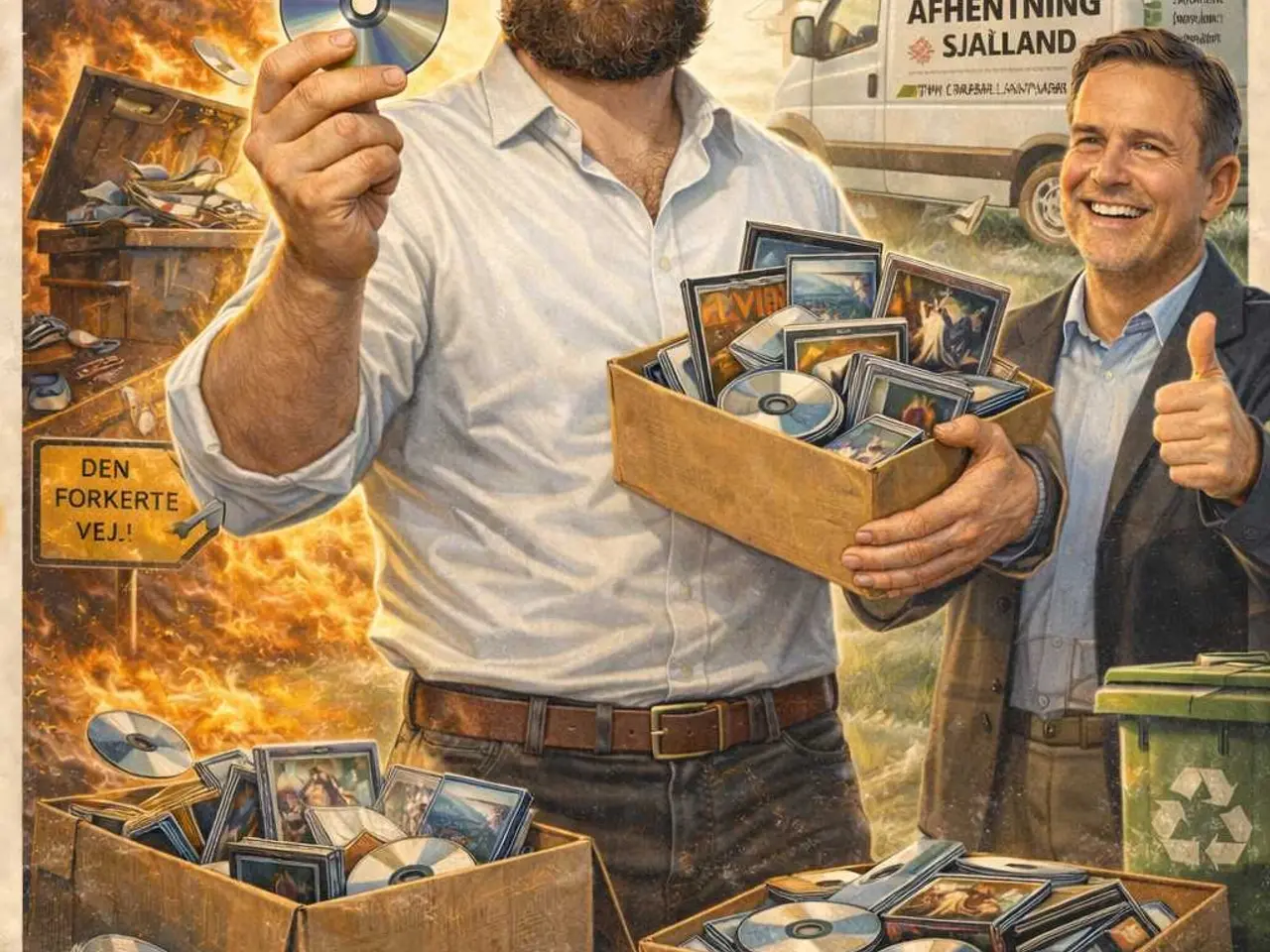 Billede 1 - Træt af dine mange DVD'er?