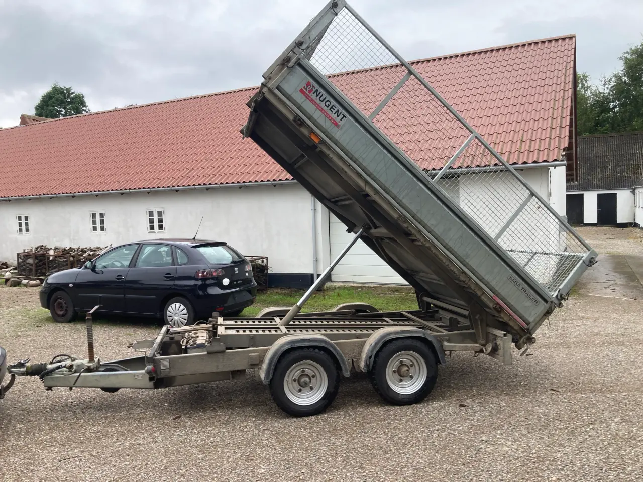 Billede 1 - Tiptrailer 3500kg leje