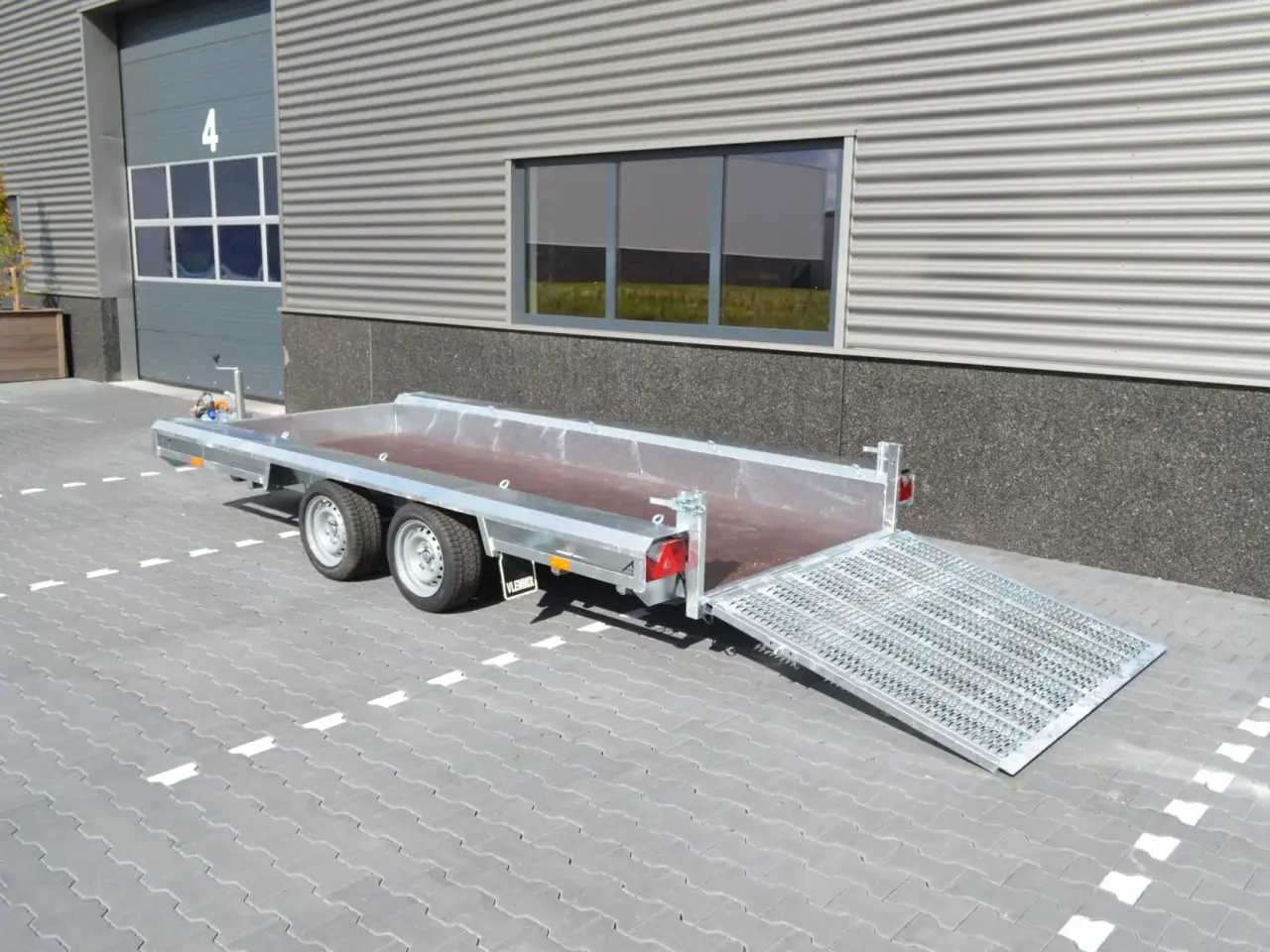 Billede 1 - VLEMMIX MA354015 Maskintrailer