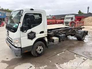 Chassis-lastbil Mitsubishi Canter med partikelfilter
