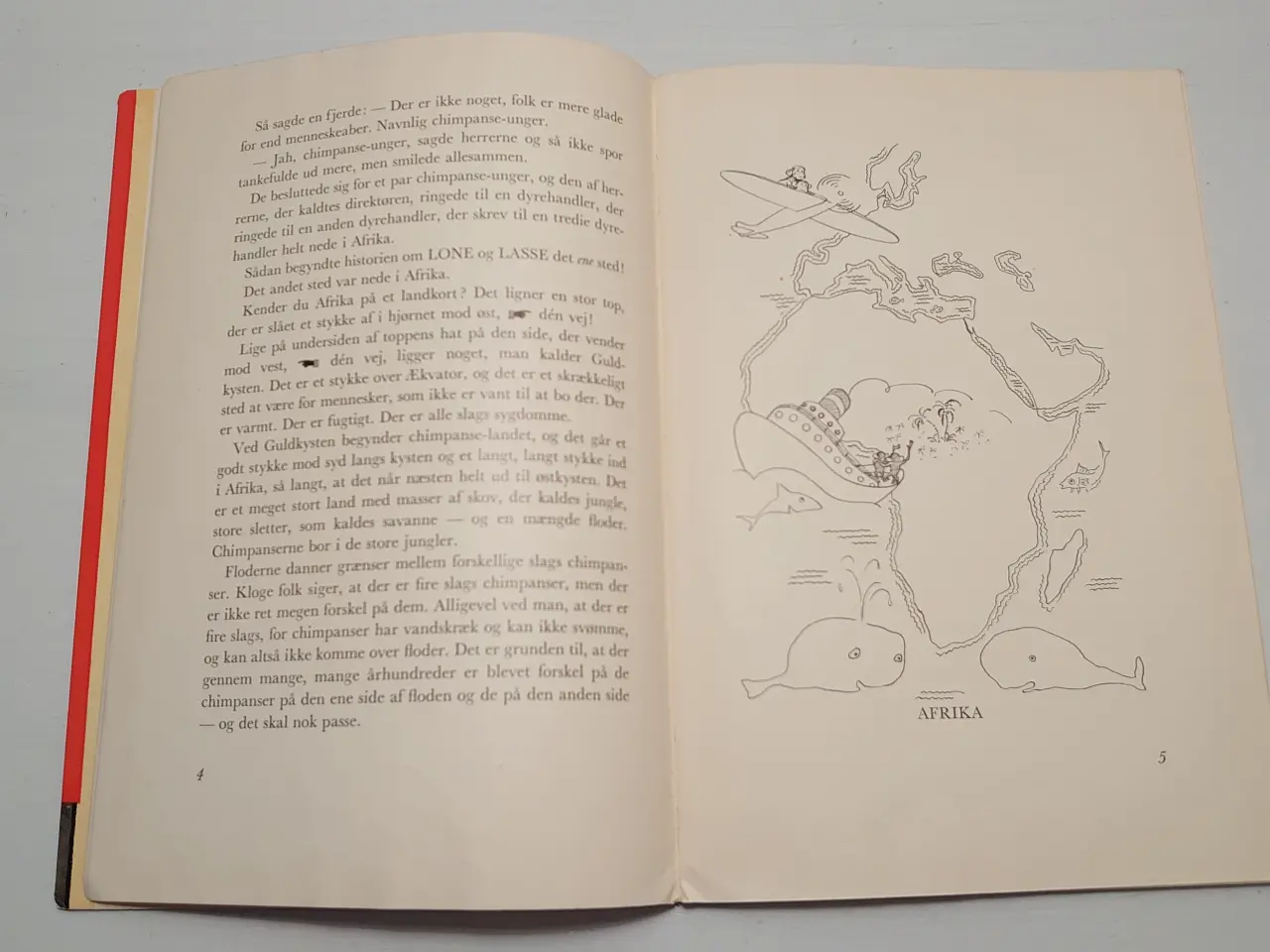 Billede 5 - K.E.Hermann: Historien om Lone og Lasse. 1955