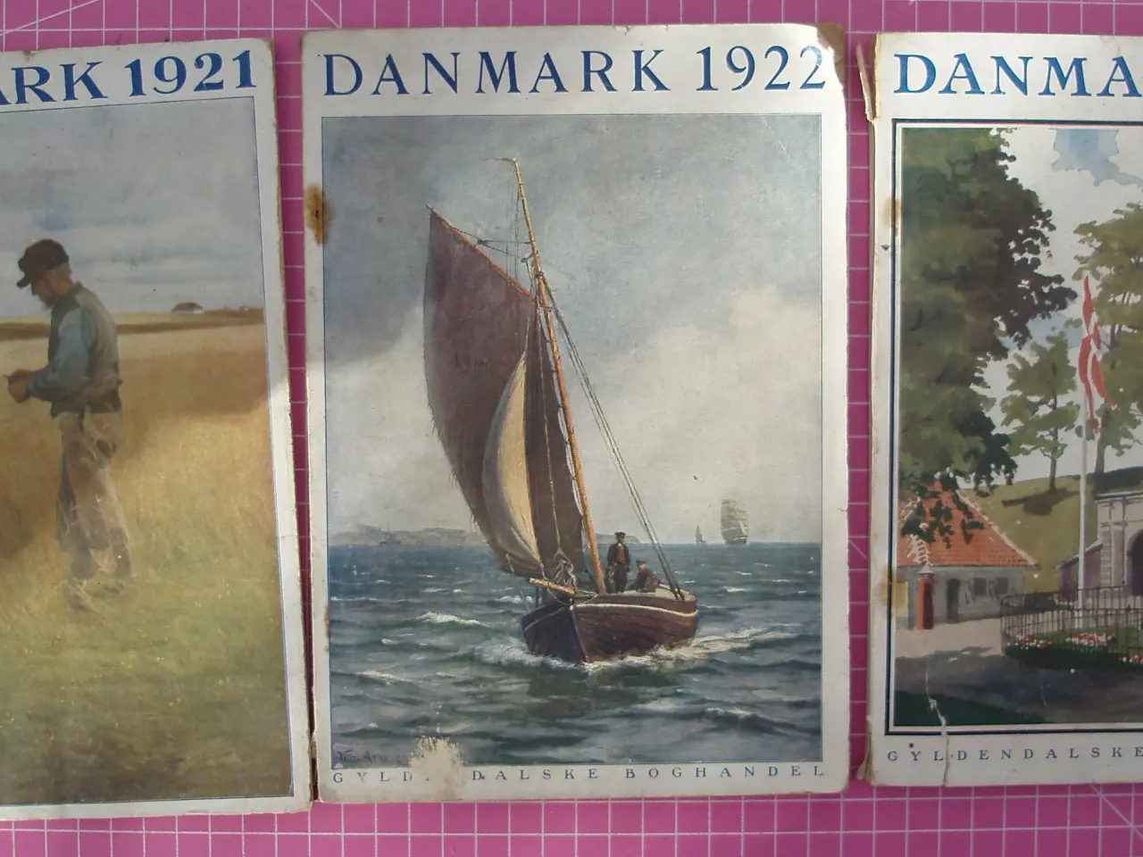 Billede 2 - Danmark illustreret Familie-Almanak