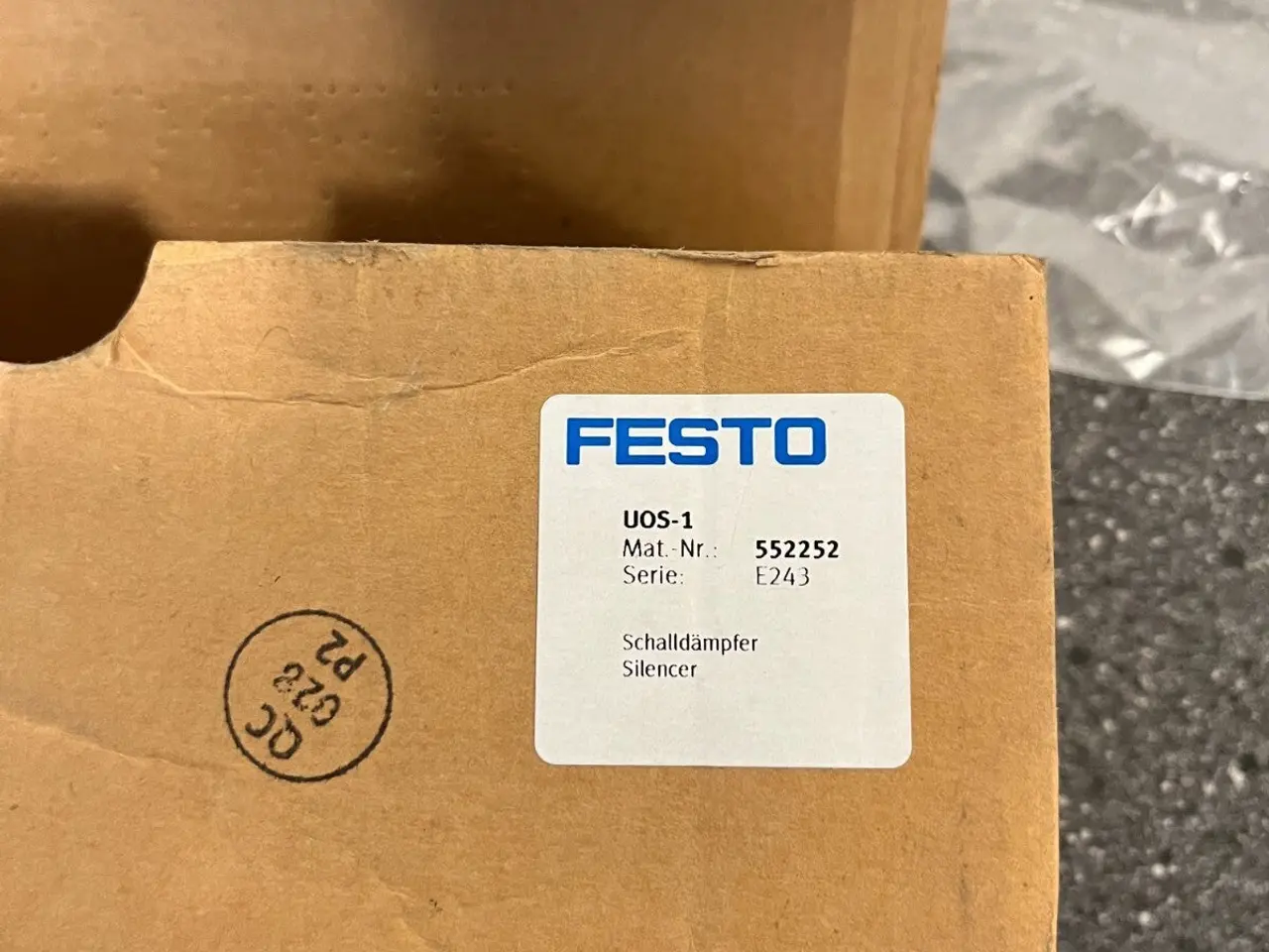 Billede 3 - Festo UOS-1 Silencer, Schalldämpfer 552252 E243 -