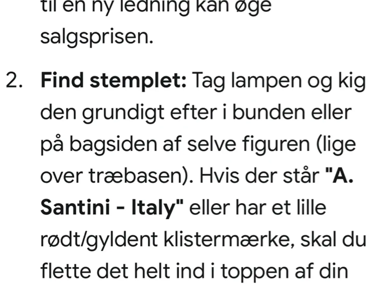 Billede 7 - Ægte Santini Lampe i god original stand