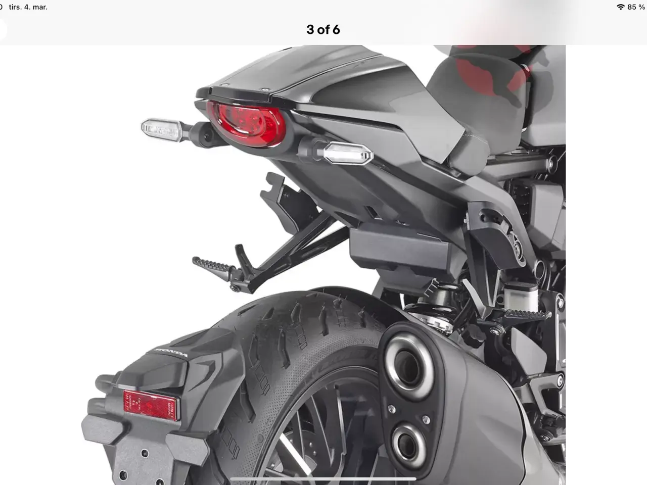 Billede 2 -  Givi tasker til Honda CB1000R SC 80