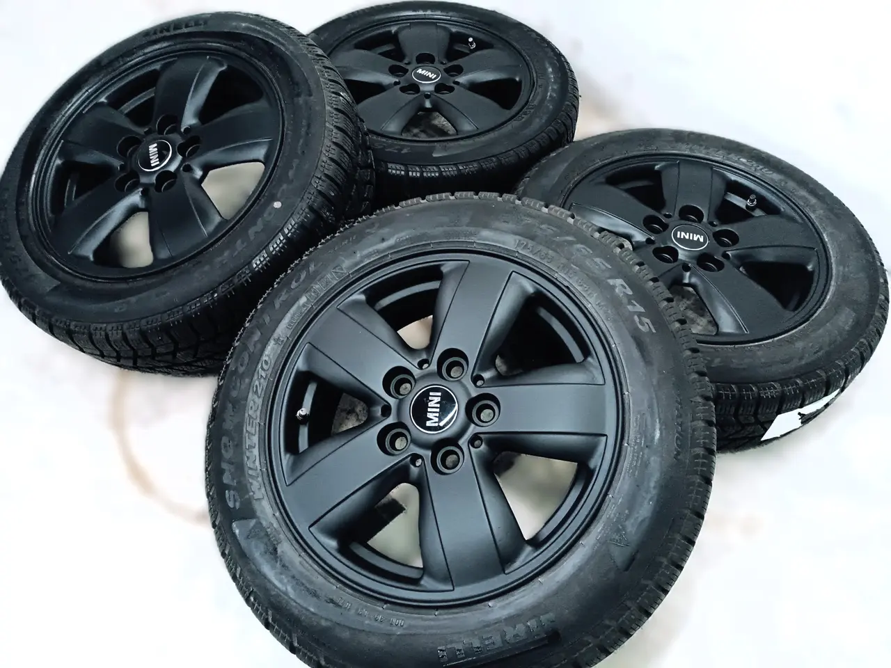 Billede 2 - 5x112 15" ET46 MINI cooper/one vinterhjul