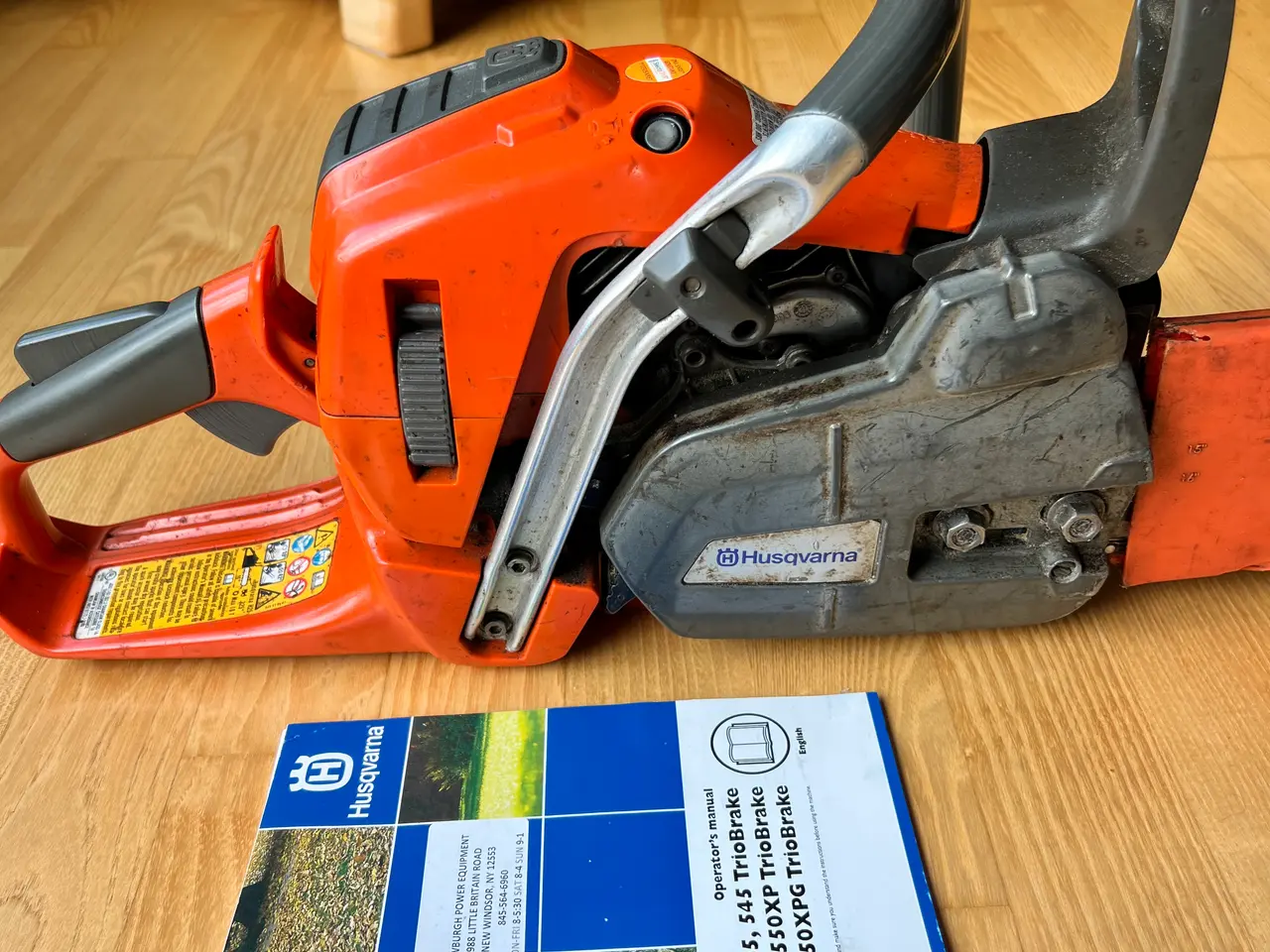 Billede 3 - Husqvarna 550XP, professionel motorsav