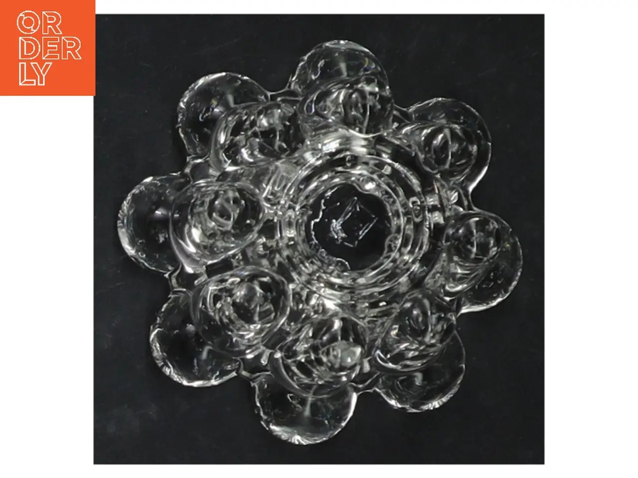 Billede 2 - Glas lysestage (str. Ø 7 cm)