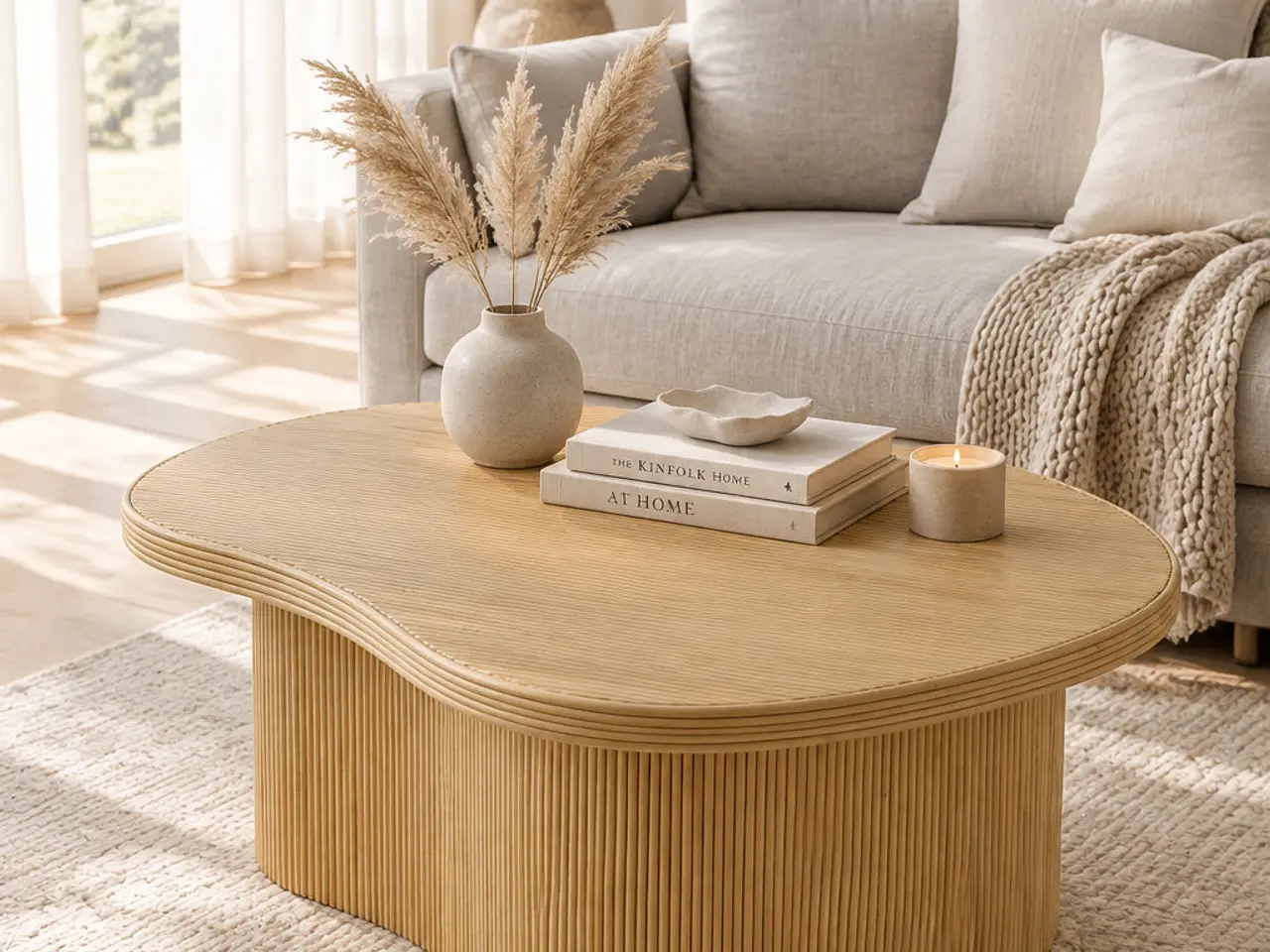 Billede 2 - Ferm Living Isola Sofabord – Natur