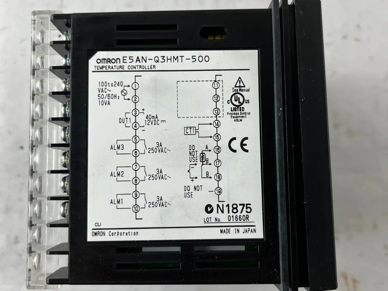 Billede 2 - Omron E5AN-Q3HMT-500 Digital Temperature