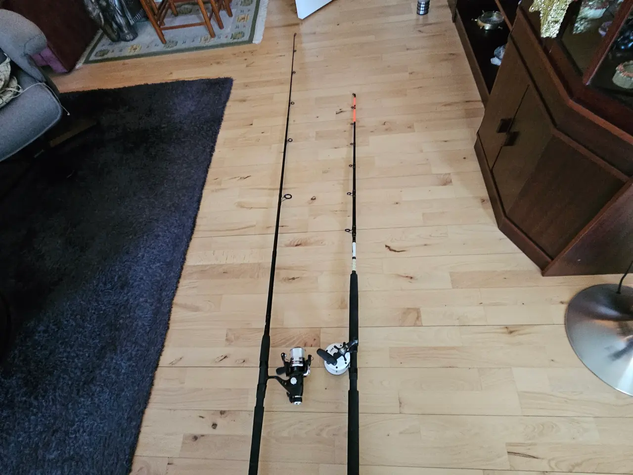 Billede 5 - Hav fiskestang og en Spinnestang