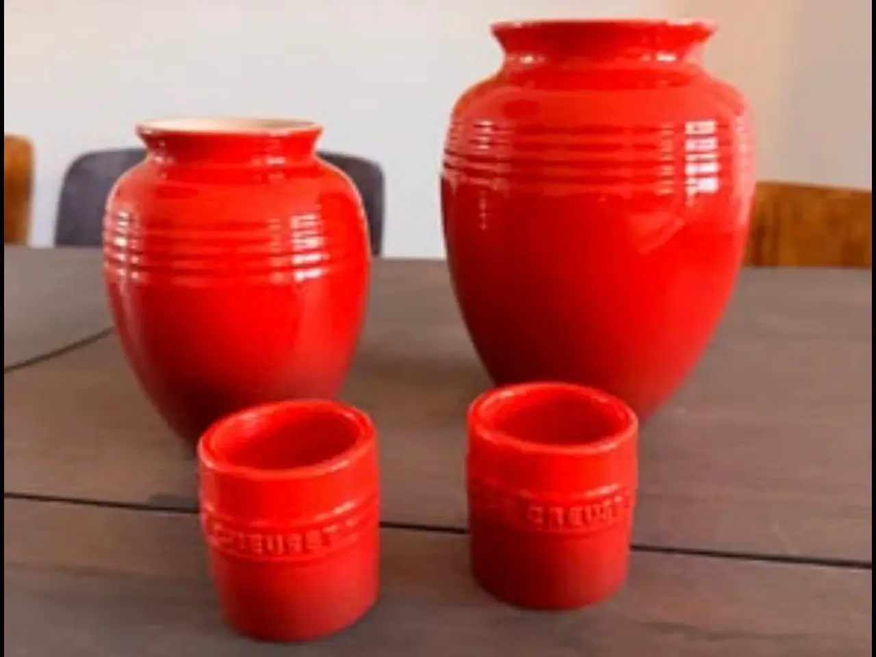 Billede 1 - La creuset vaser og lysestager