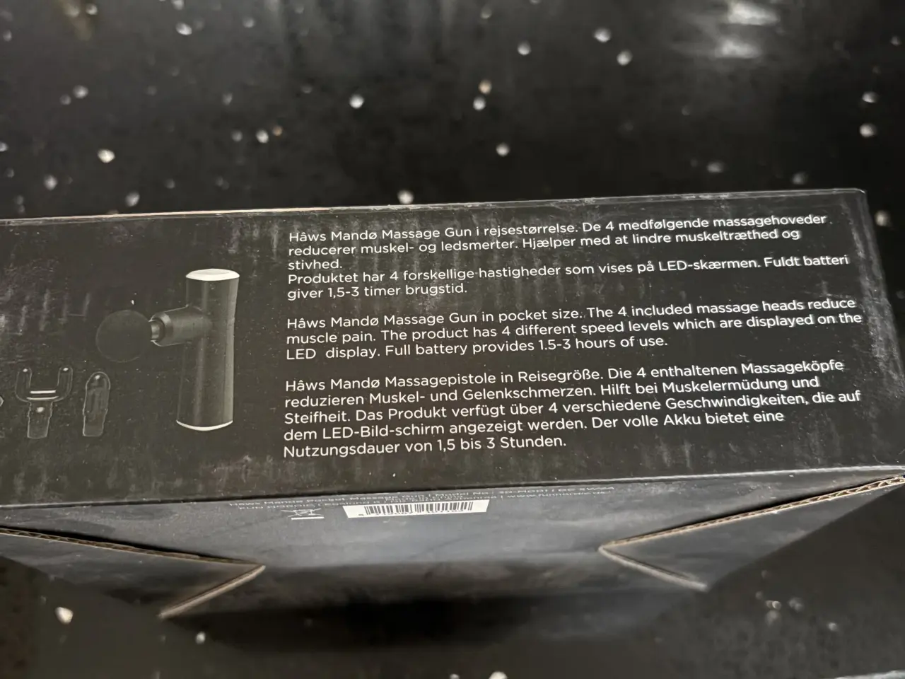 Billede 5 - NY Häws Massagepistol m/ 4 massagehoveder.