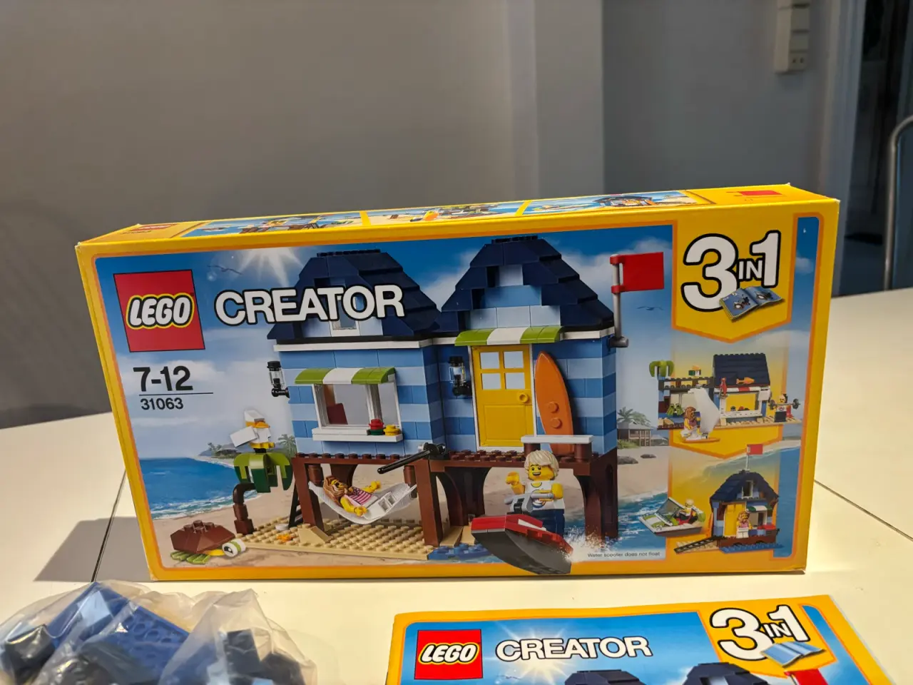 Billede 2 - 31063 LEGO Creator 3-i-1 strandhus.