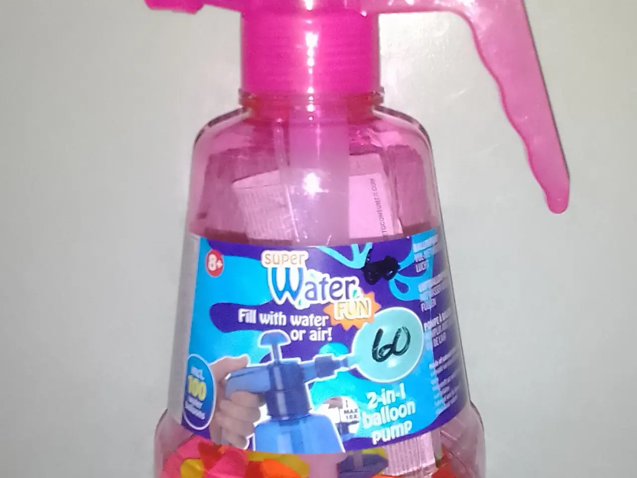 Billede 1 - Ballonpumpe 1 L. incl 1 ps vandballoner