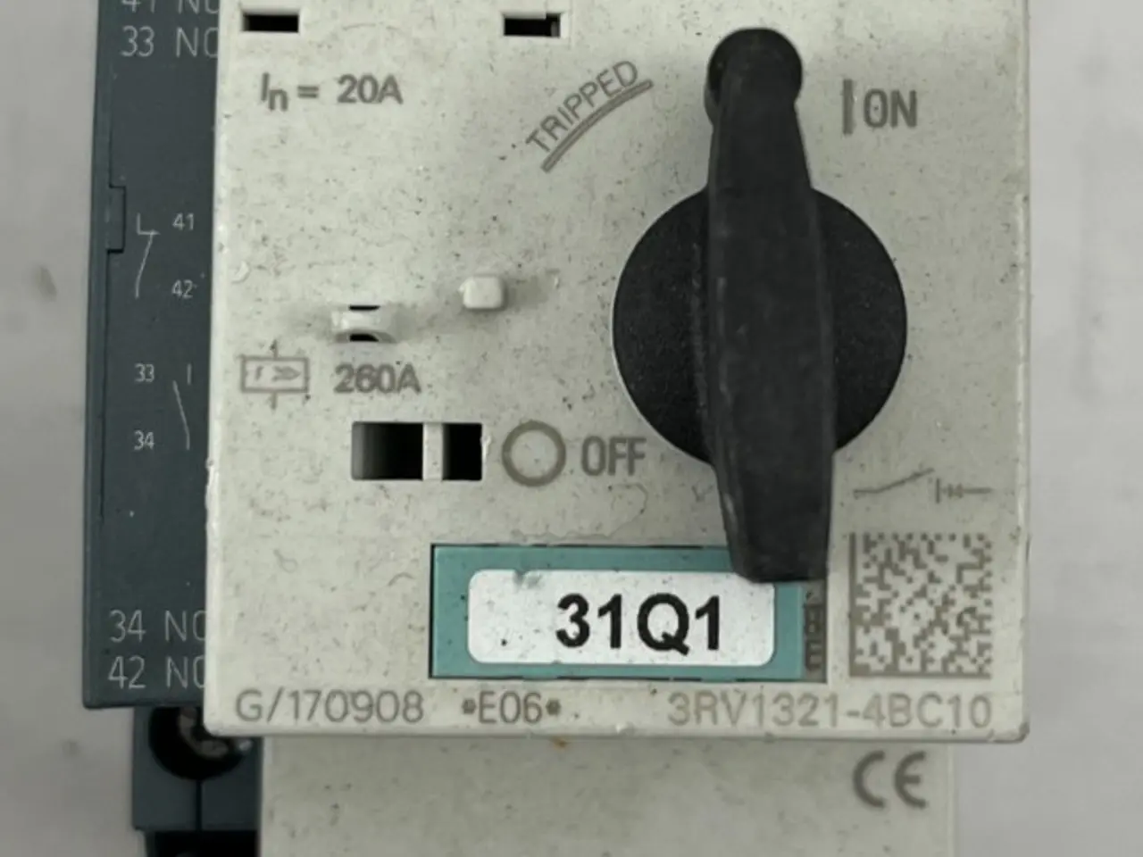 Billede 1 - Siemens SIRIUS 3RV1321-4BC10 Motor Protection 20A,
