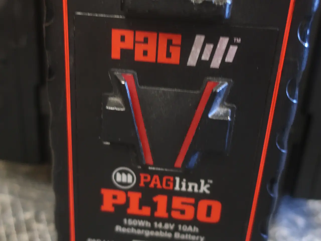 Billede 2 - 4 stk. batterier PAG LINK PL150 og lader