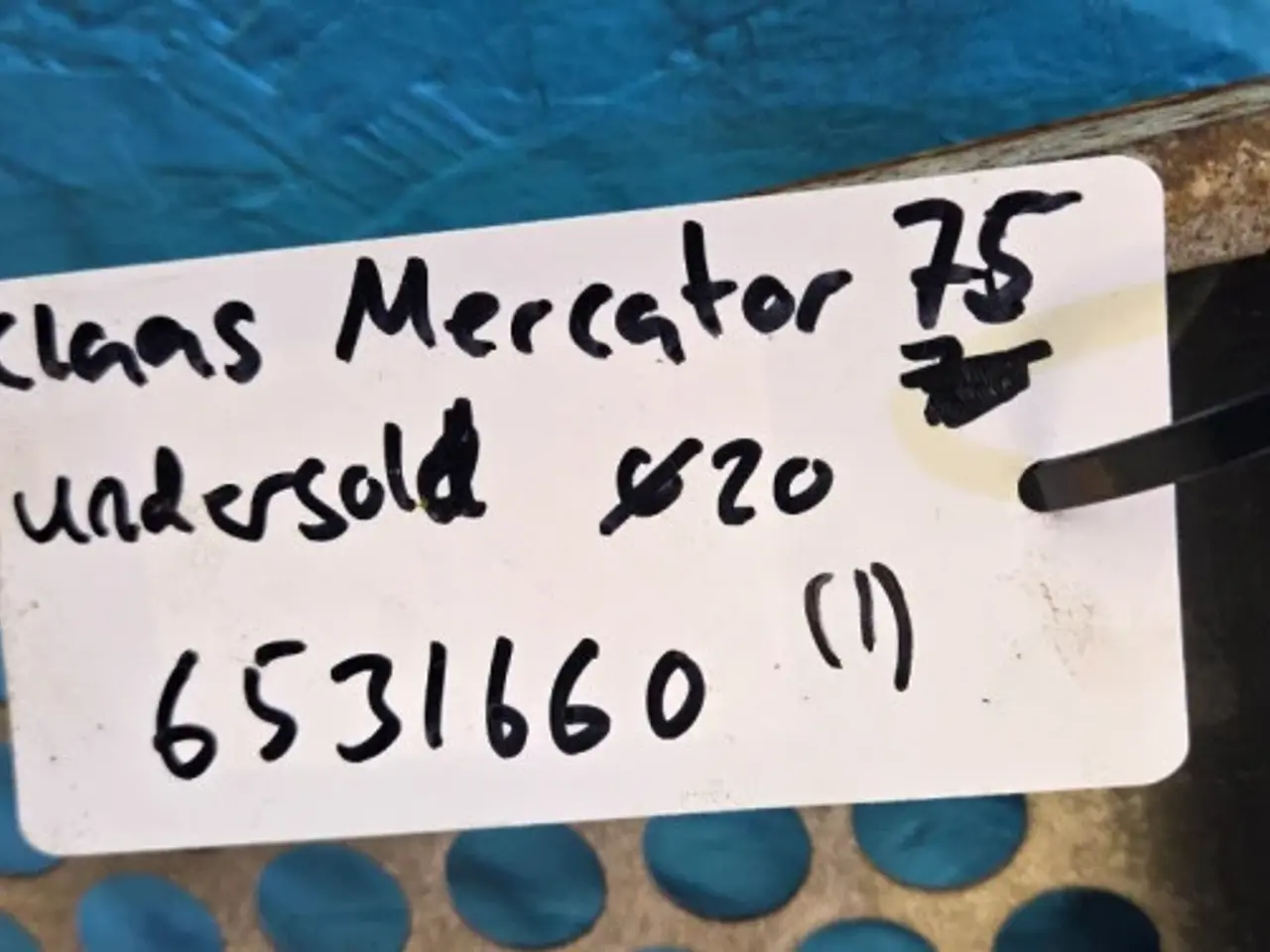 Billede 16 - Claas Mercator 75 Undersold 6531660 (1)