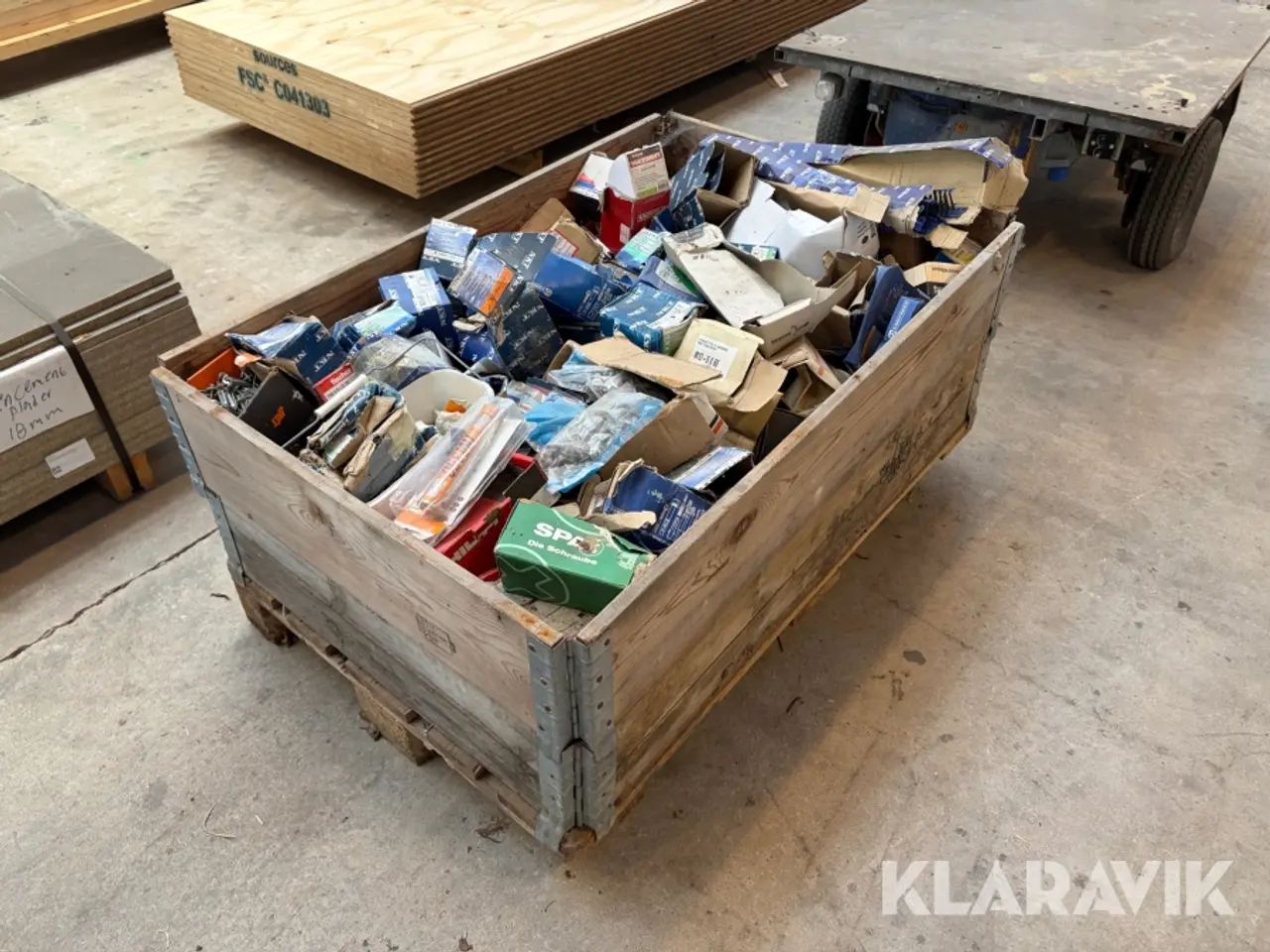 Billede 3 - Blandet skruer og befæstelsesmaterialer 1 palle
