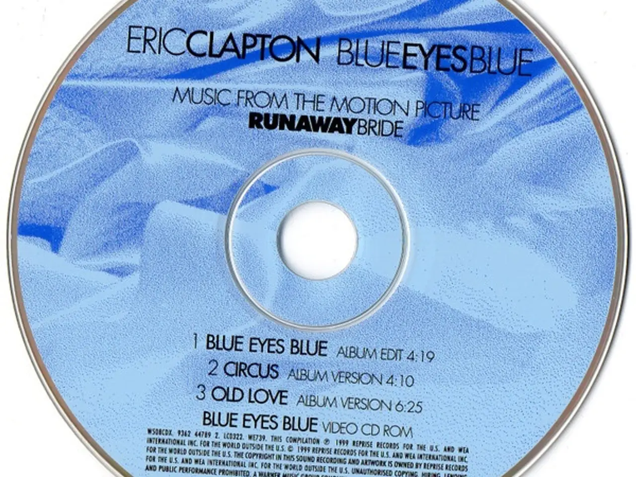 Billede 3 - Eric Clapton – Blue Eyes Blue – CD