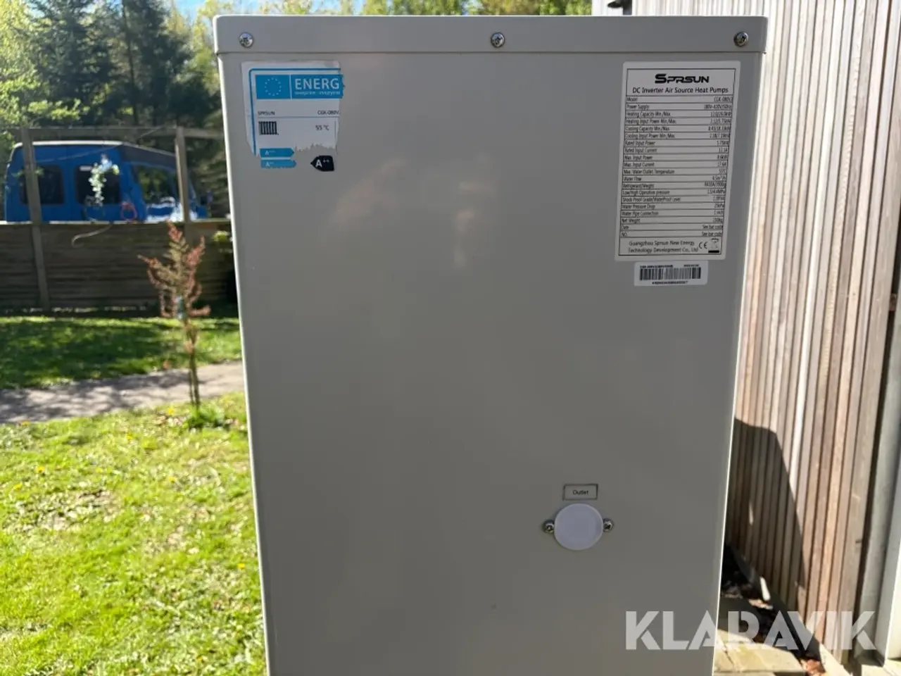 Billede 8 - Varmepumpe SPRSUN GCK-080V2 1 styk