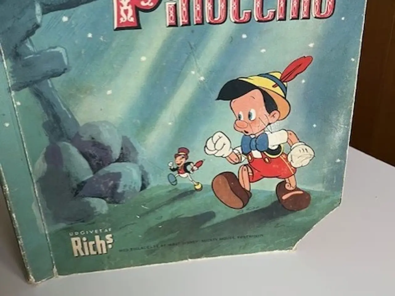 Billede 2 - Samleralbum med Pinocchio kort