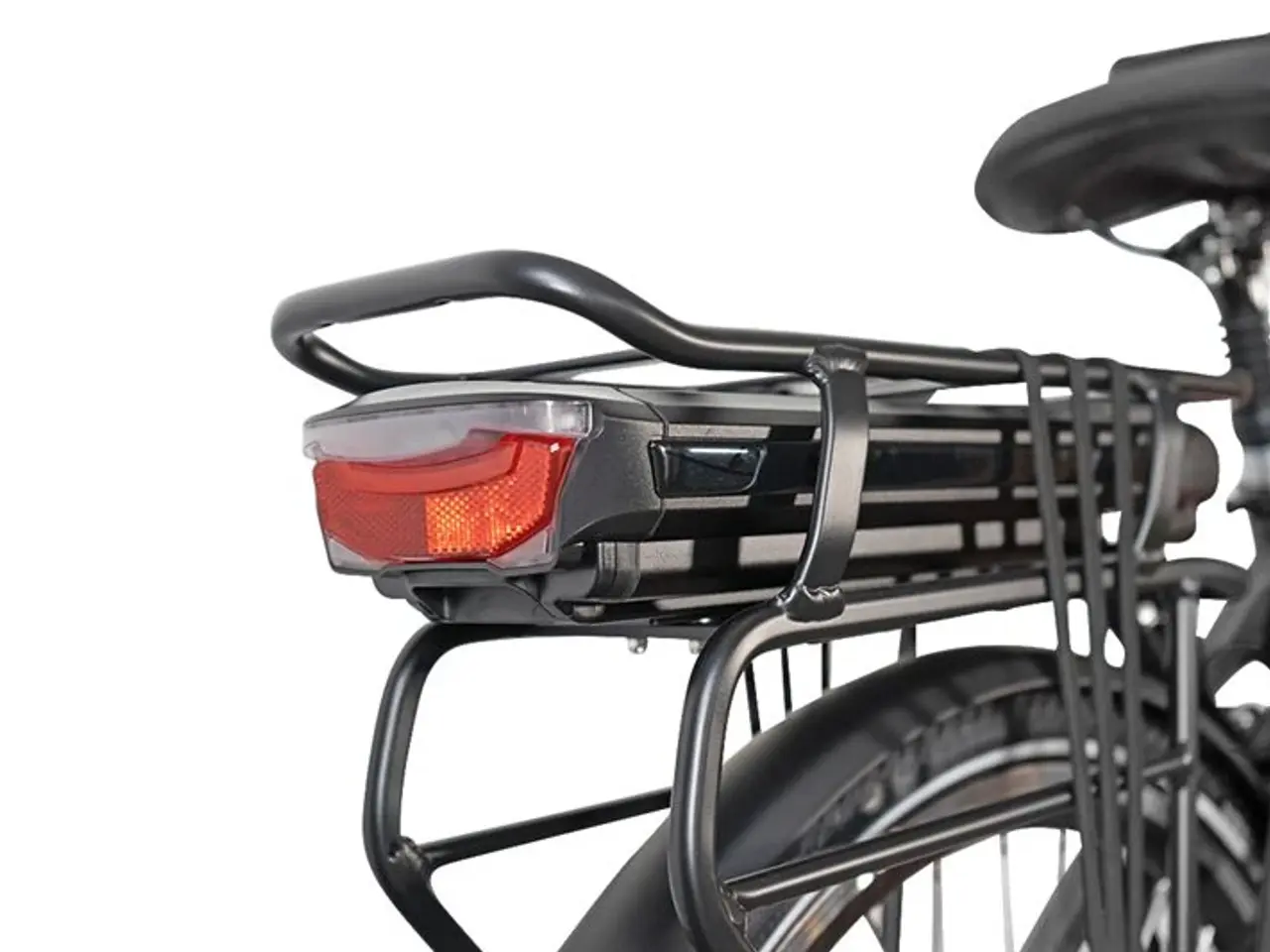 Billede 4 - Lindebjerg 28'' Elcykel Cargo Long Range H - Mat Grøn