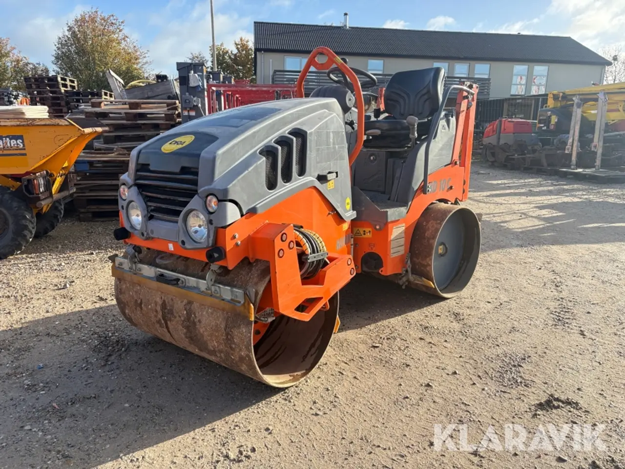 Billede 1 - Vejtromle 1640kg Hamm HD 10C VV
