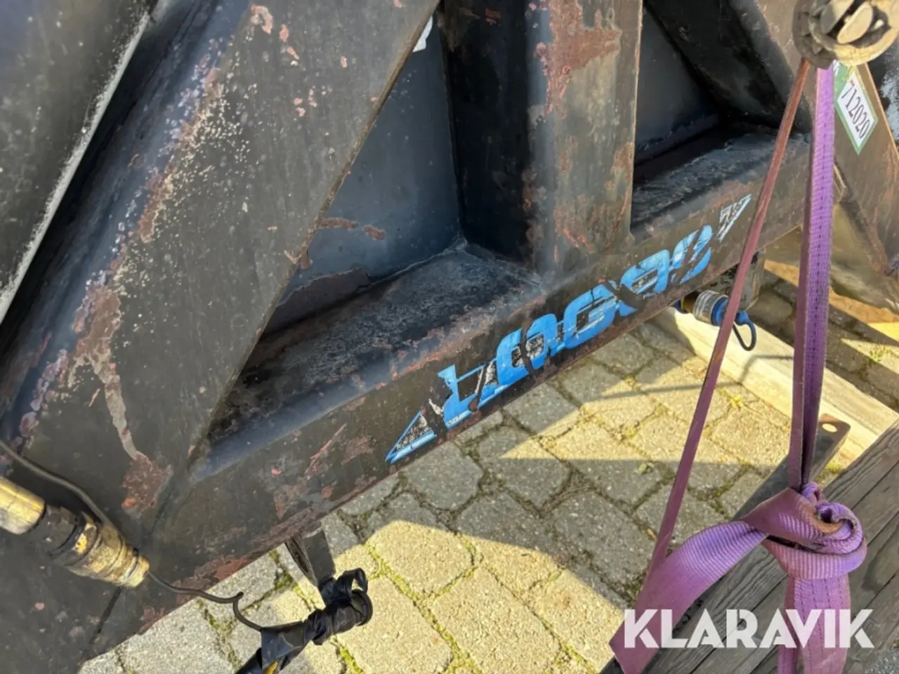 Billede 6 - Kran til traktor Giraf System I70 - med mandakabskurv